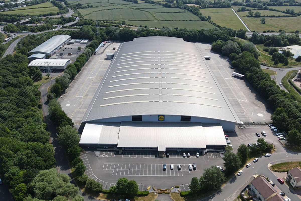 Commercial roof survey example