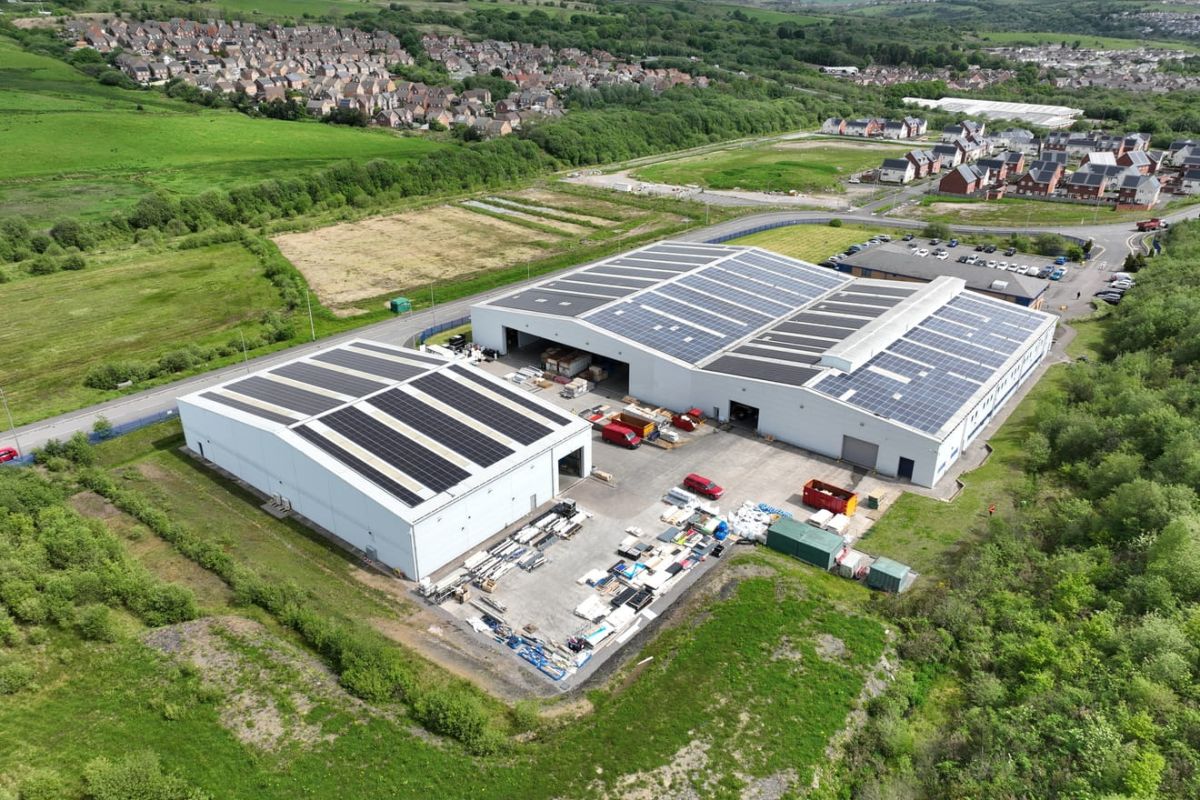 Commercial roof survey example
