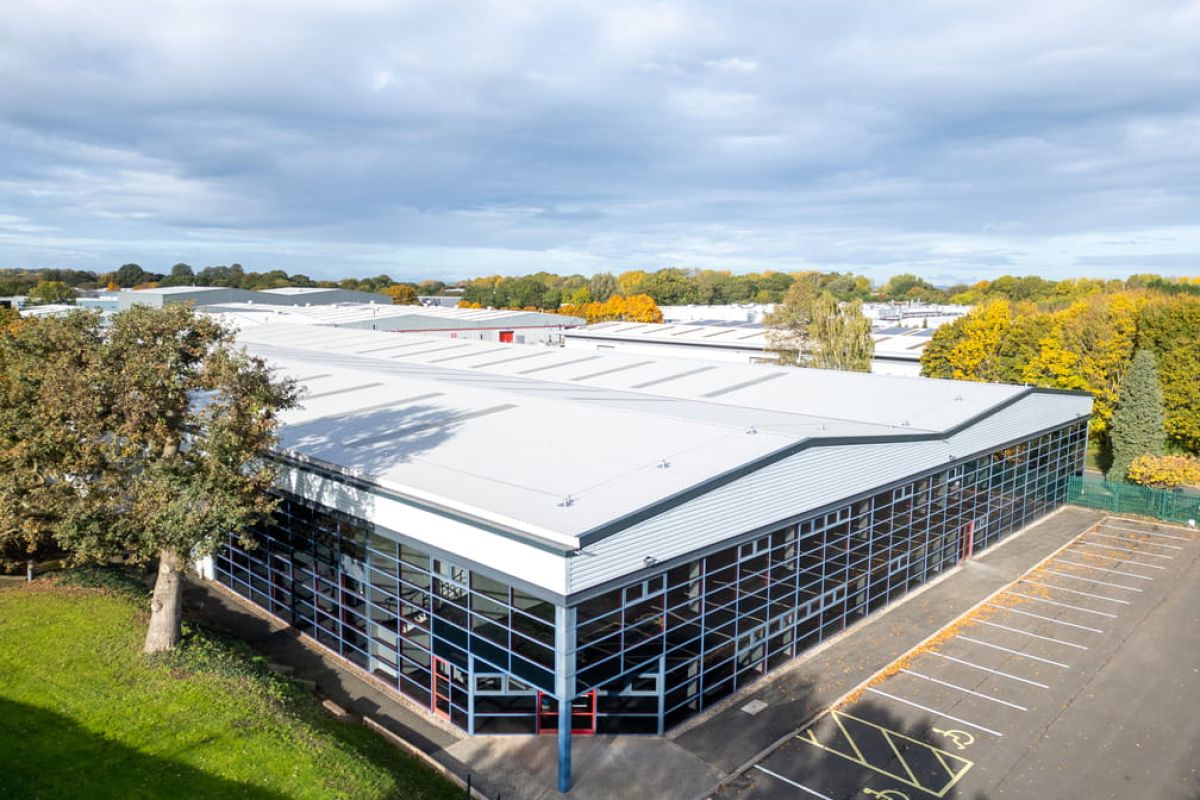 Commercial roof survey example